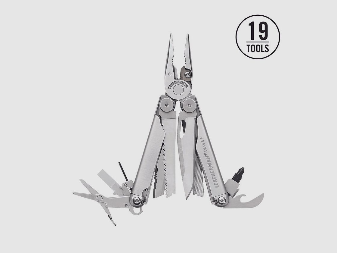 Leatherman – WAVE PLUS SILVER / HOLSTER NYLON BLACK, Bild 1 von 4
