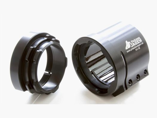 Präzise Jagen  Adapter  57mm und Verbinder M52x0,75