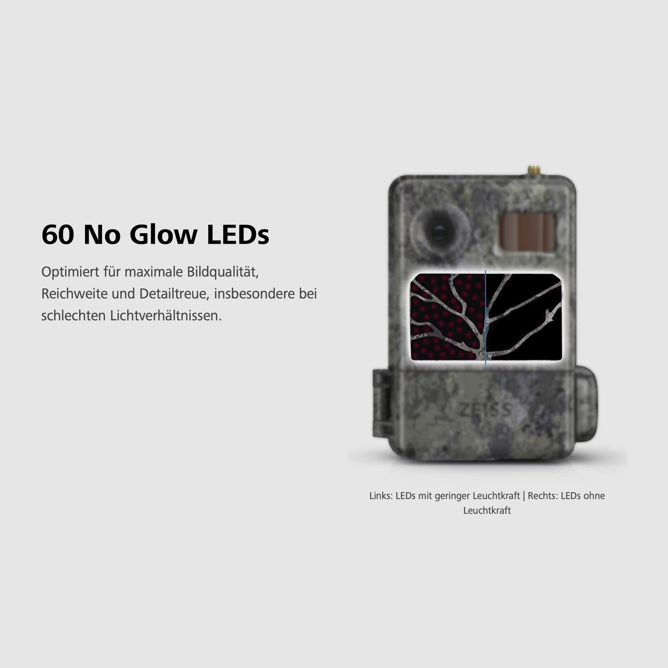 ZEISS Secacam 3 Wildkamera mit Sendefunktion 60 Grad Sehfeld 25m Blitzreichweite