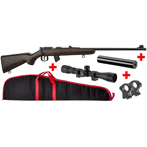 Pack Repetierbüchse Norinco JW15 Kaliber 22 LR Holz, Bild 9 von 14