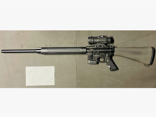 D.A.R match run 24" fixed shaft with Steiner 3x32