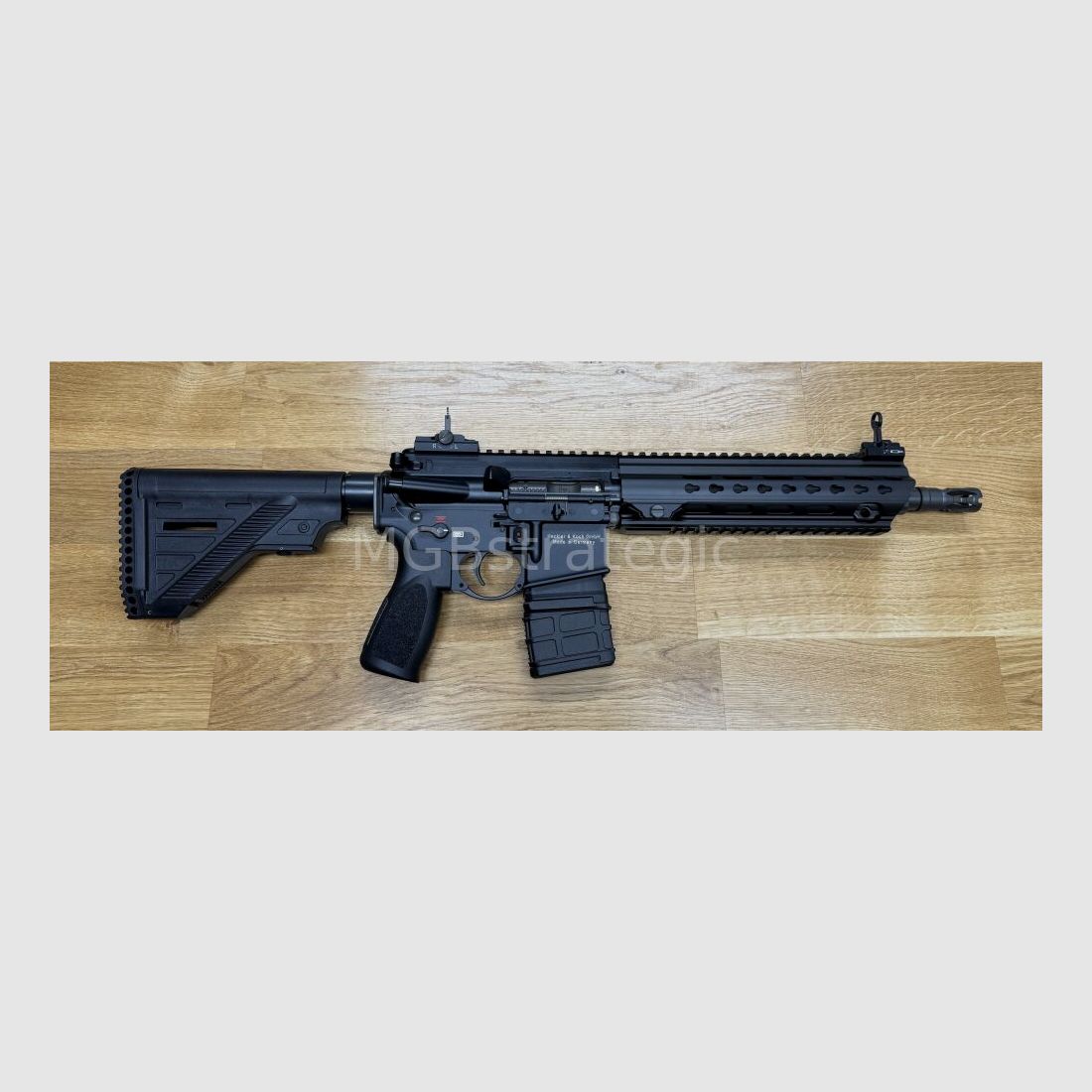 Heckler & Koch MR223 A3 Slim-Line 11" canon - carabine semi-automatique .223Rem couleur noire - système HK416