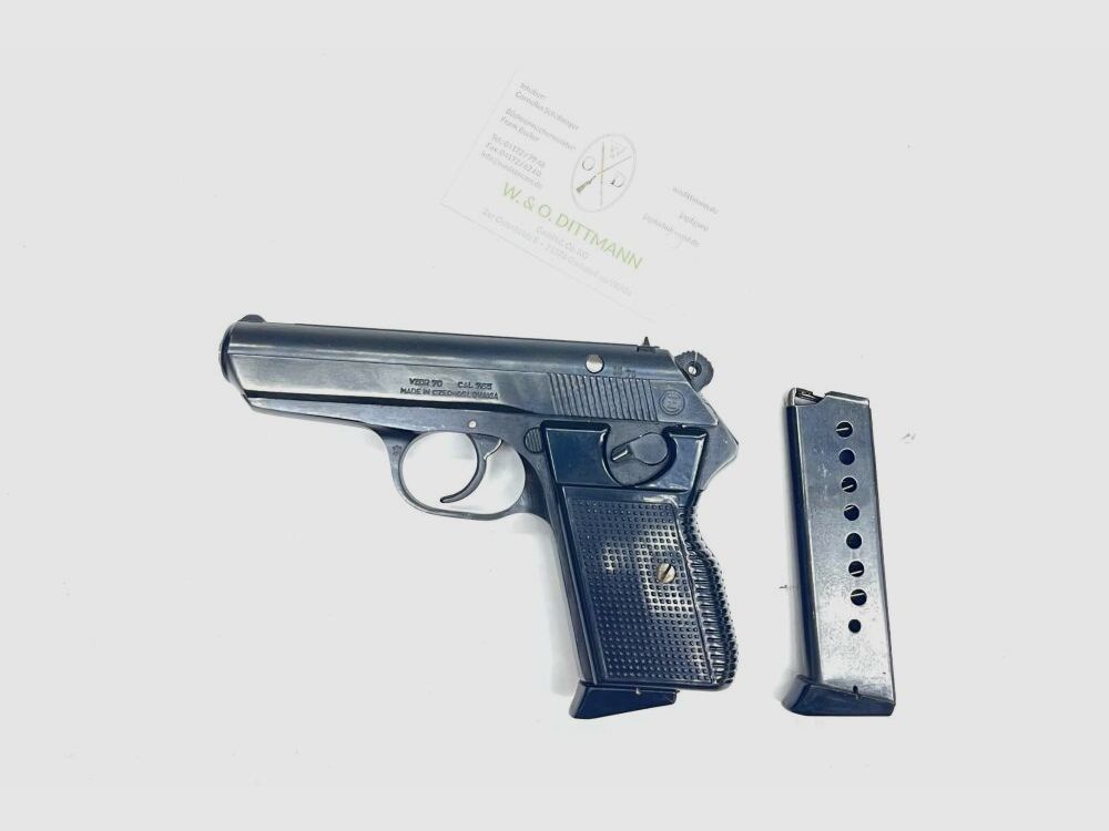 ZBROJOVKA BRNO VZOR 70 7,65mm Browning