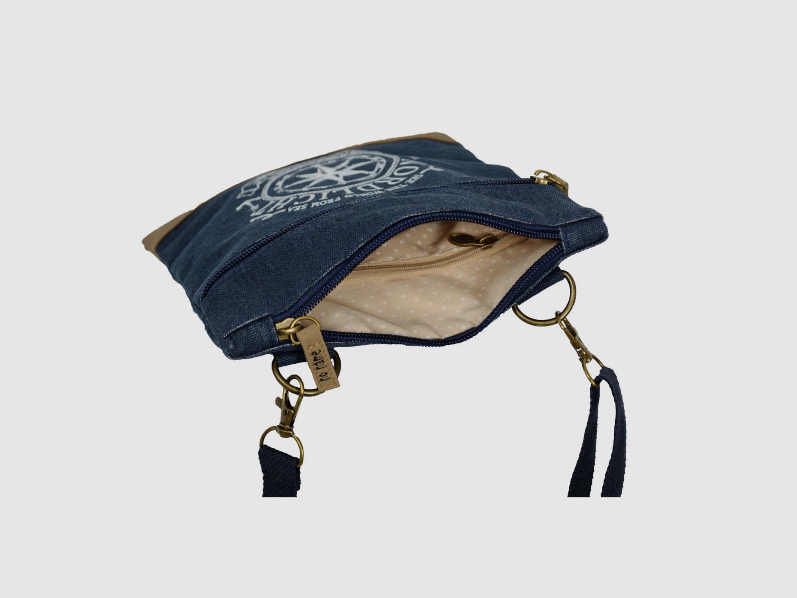 NO NAME Crossbag "Nordlicht" Umhängetasche NAVY