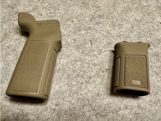 B5 Systems Type 23 P Griff in FDE + verticale MLOK voorgriff
