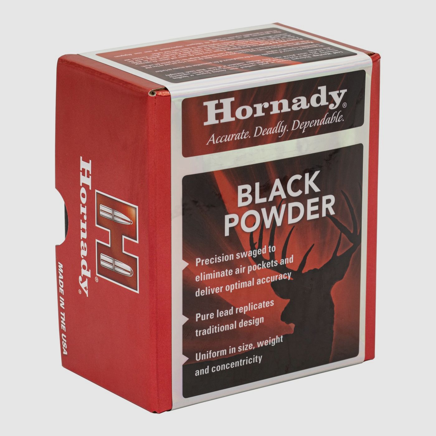 Hornady PALLE DI PIOMBO ROTONDE .45/.440 – 100 pz.