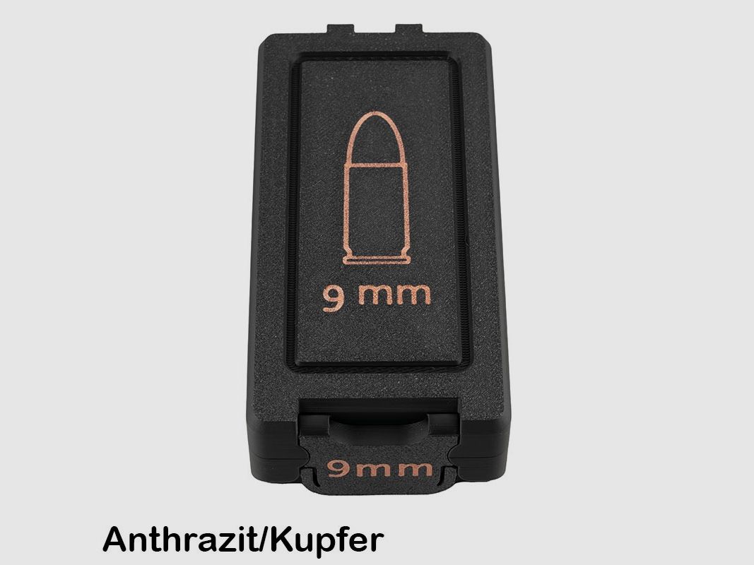 Munitionsboxen mit Entnahmehilfe Patronenbox in vielen Kalibern für Langwaffen
