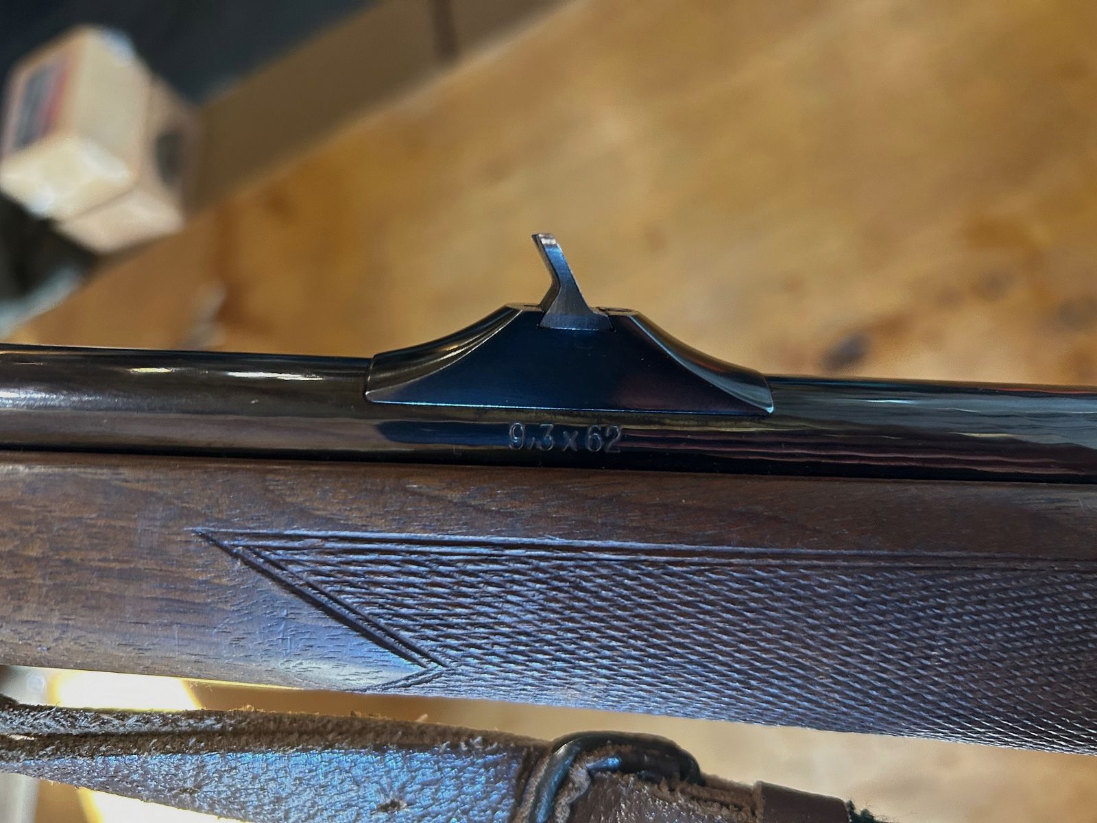 Steyr Mannlicher Luxus Stutzen 9,3x62 con vidrio DJ
