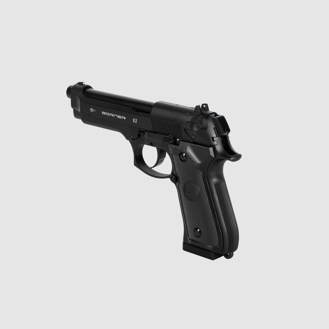 CO2-PISTOLE 92 VOLLMETALL BLOWBACK 4.5BB, Bild 3 von 7