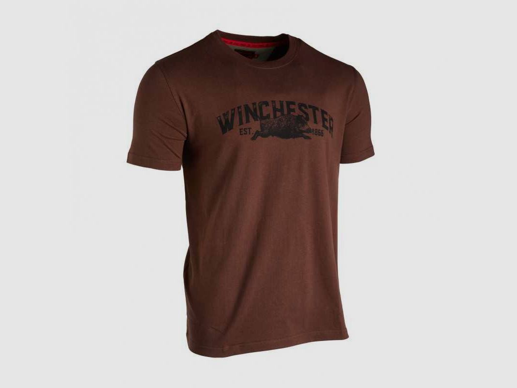 T-Shirt Winchester braun Vermont - GRÖSSE 3XL