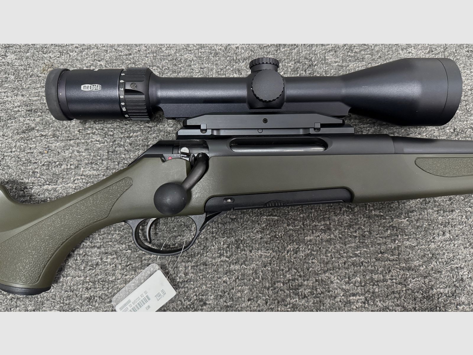 Haenel Jaeger 10  8x57IS + Meostar R2 2,5-15x56 & HLX geluiddemper, afbeelding 2 van 5