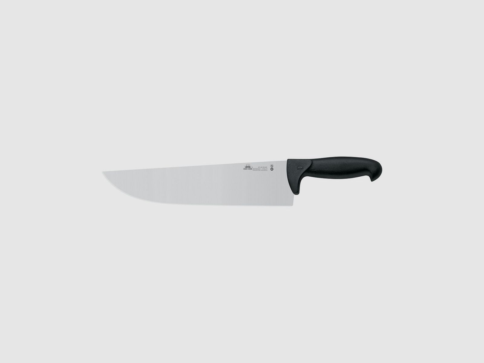 Due Cigni - Taschenmesser 70mm Serie Stickstoff Griff schwarz cm 30