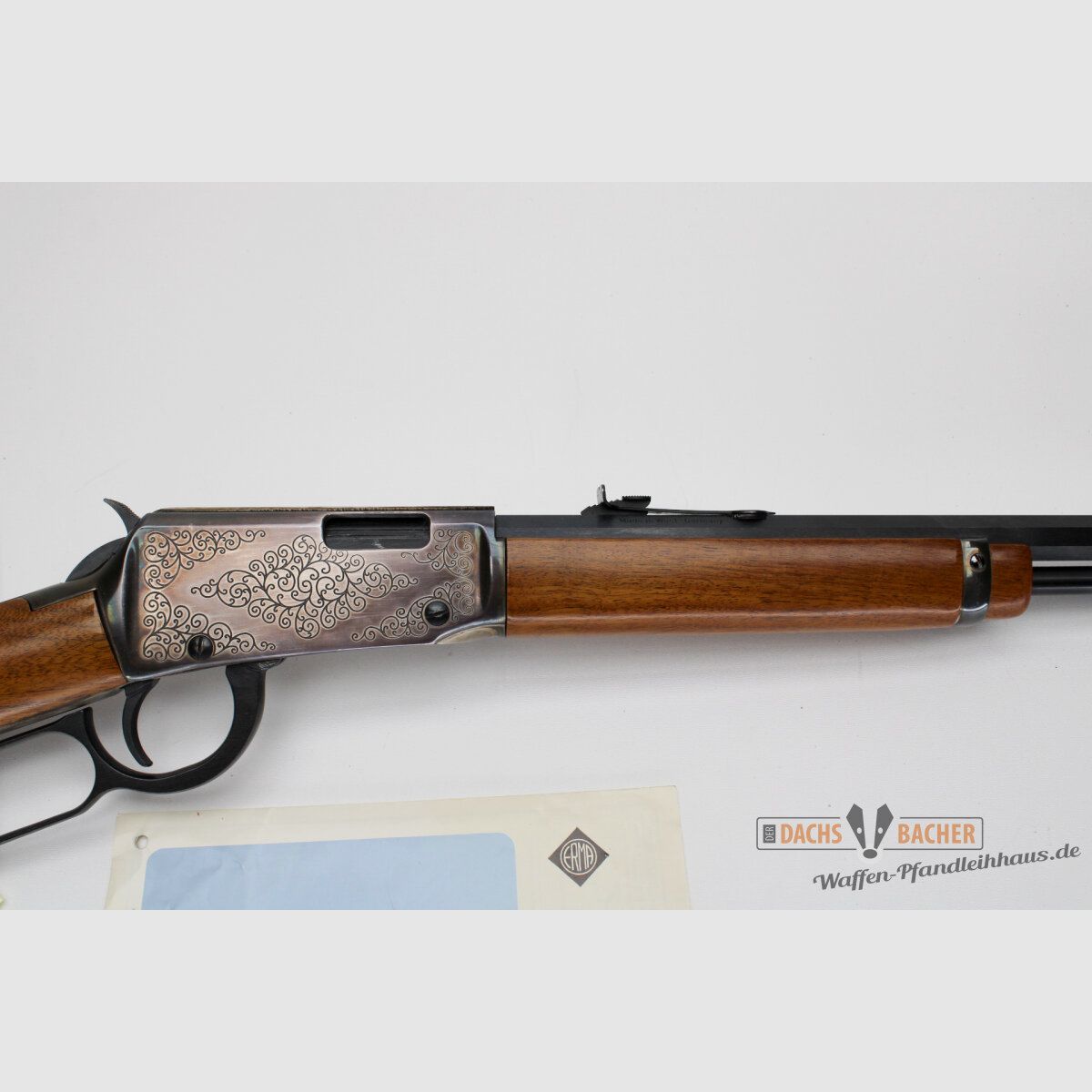 UHR Rifle Erma EG 712 Cal.22lr, cañón octogonal, sistema plateado, imagen 6 de 8