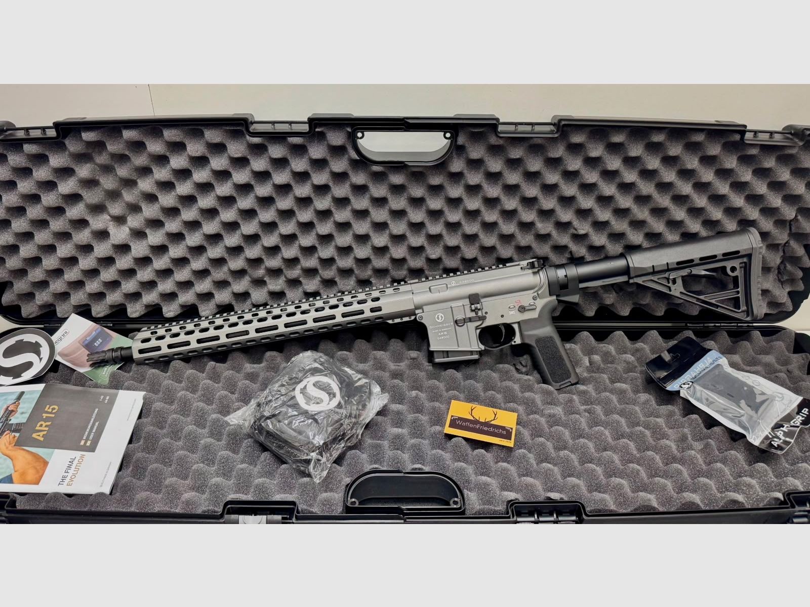 Schmeisser AR15 M5FL 16,75“ Grey