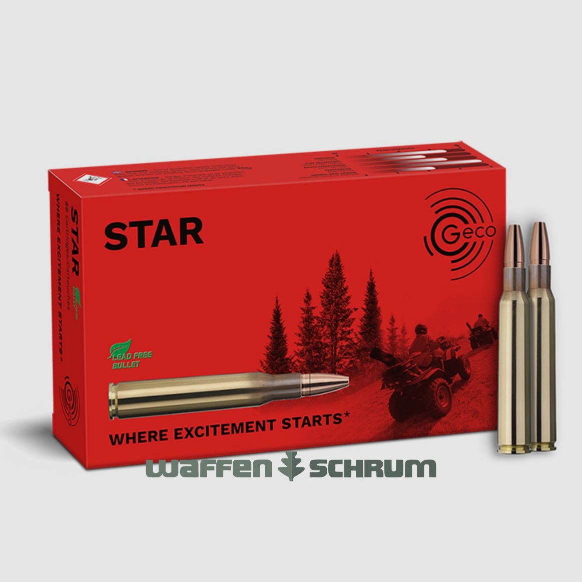 Geco 9,3x62 Star 16,2g - 250gr