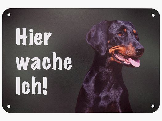 Wilde Hilde Originele Schild Hier Wacht Ik