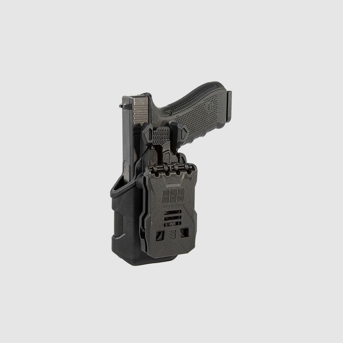 BLACKHAWK T-SERIES L2C HOLSTER BLACKHAWK SPRINGFIELD HELLCAT RH HOLSTER, BLACK, image 3 of 3