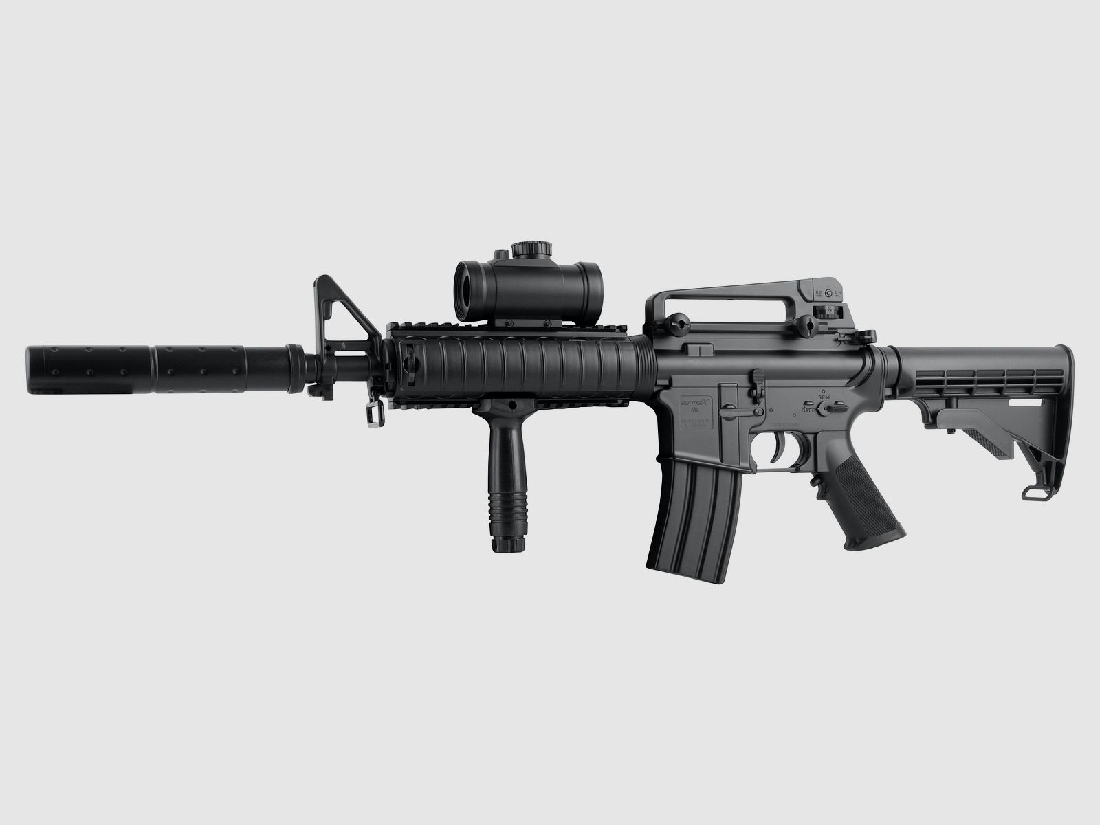 airmaX M4 Noir 6mm - Airsoft AEG < 0,5 Joule, image 3 sur 7