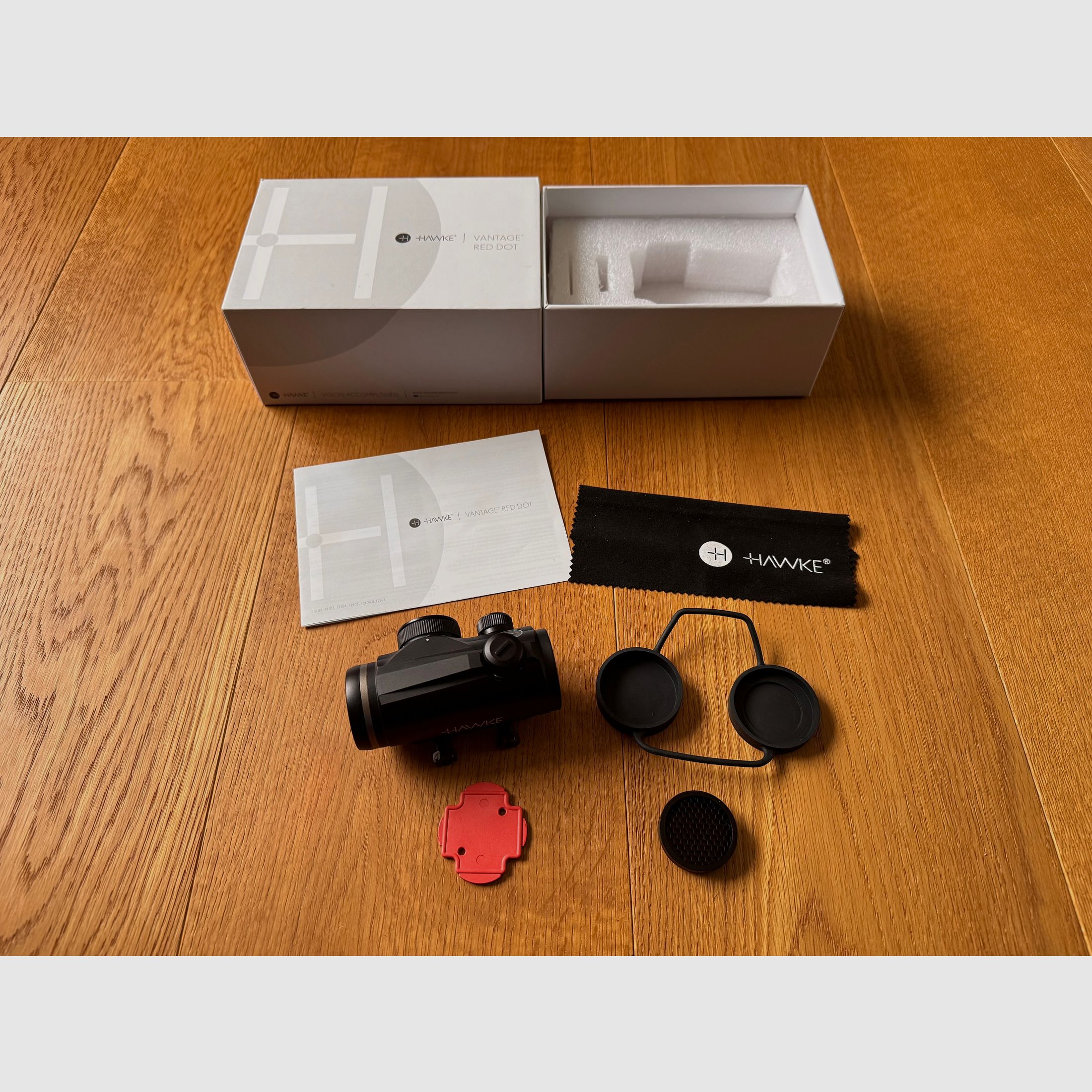 Hawke Vantage Red Dot 1x30 – 3 MOA – 9–11 mm Prismenschiene – OVP & Zubehör