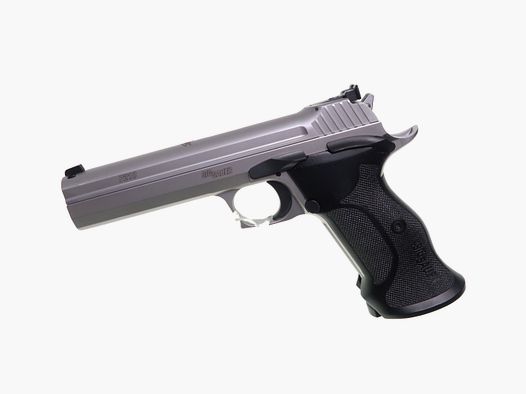 SIG Sauer P210 Super Target 9mm, 5 inch Zilver