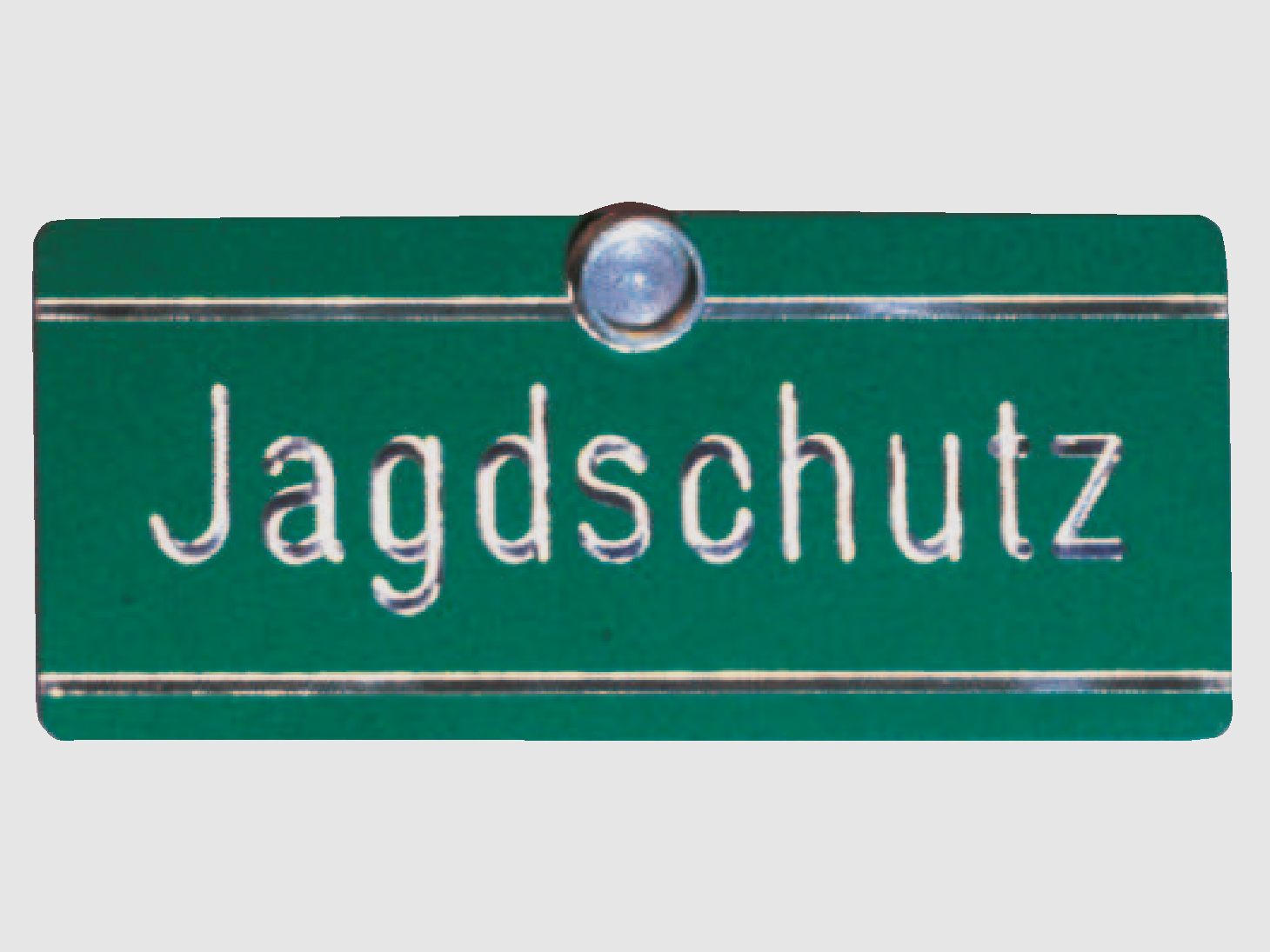 Schild Jachtbescherming