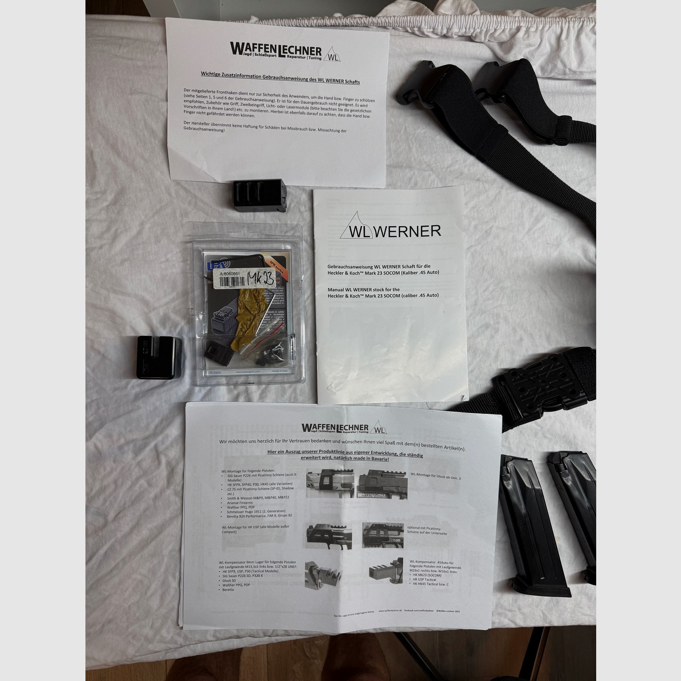 Anschlagschaft für HK Mark 23 SOCOM (Mk23) 