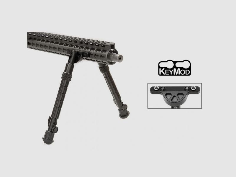 UTG Zweibein Recon Flex Bipods KeyMod 203 - 300 mm