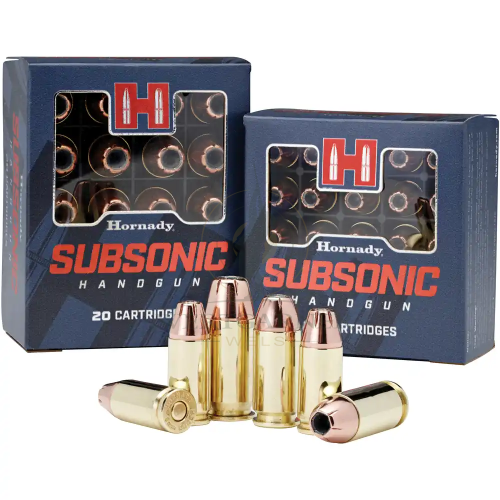 Hornady 9mm Luger XTP subsonic 147gr, Bild 3 von 3