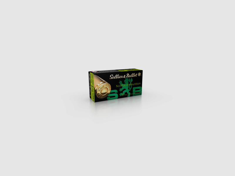 Sellier & Bellot Pistolenmunition 9 x 19 5,9g Full Metal Jacket-ZINC Nontox