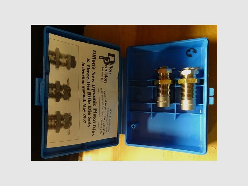 Dillon Matritzensatz .357 Mag Carbide-2.teilig Seater+Crimp -ohne Kalibriermartritze