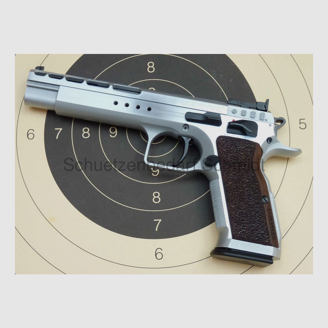 Tanfoglio Gold Match Combo, 6 - Zoll .45ACP + WS 9mm Para