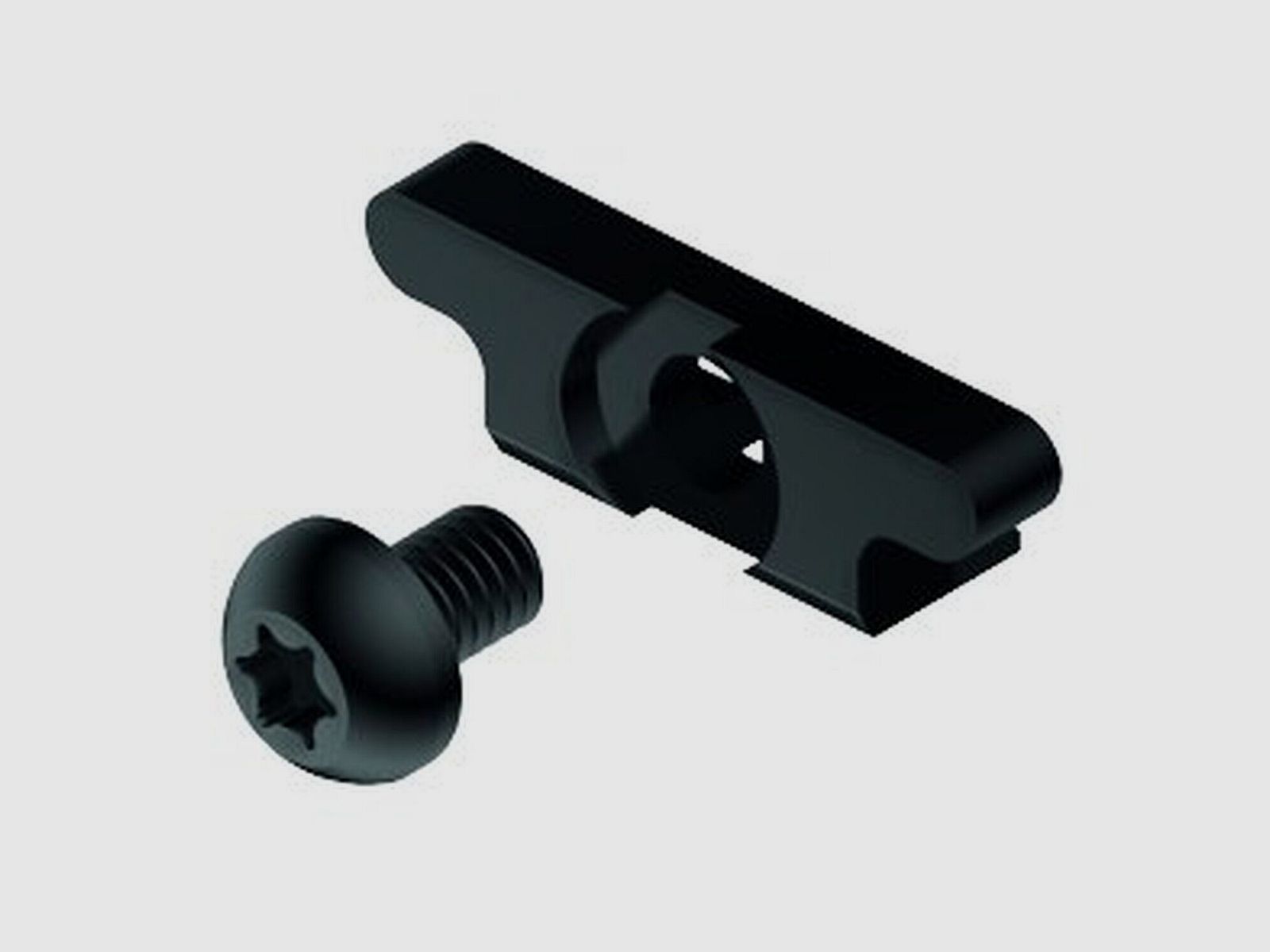 Anillas 30MM Negras con Adaptador para Acro C-1 Aimpoint, imagen 2 de 2