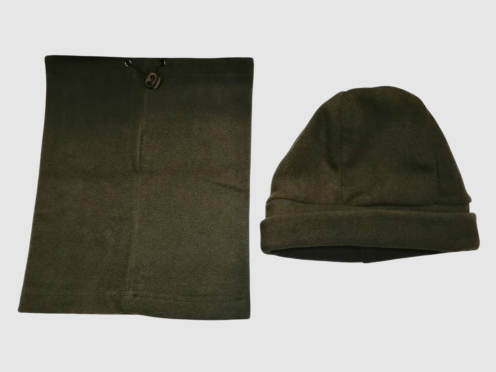 Hoed en fleece kraag