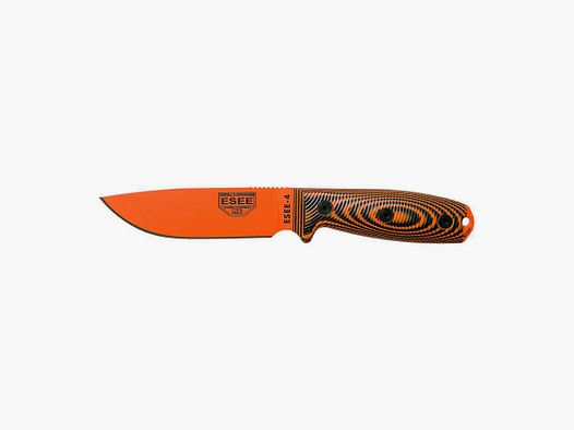 Couteaux fixes ESEE-4 - Lame Orange - Orange/Noir ESEE
