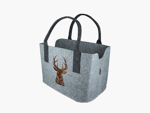 Guild felt bag deer head