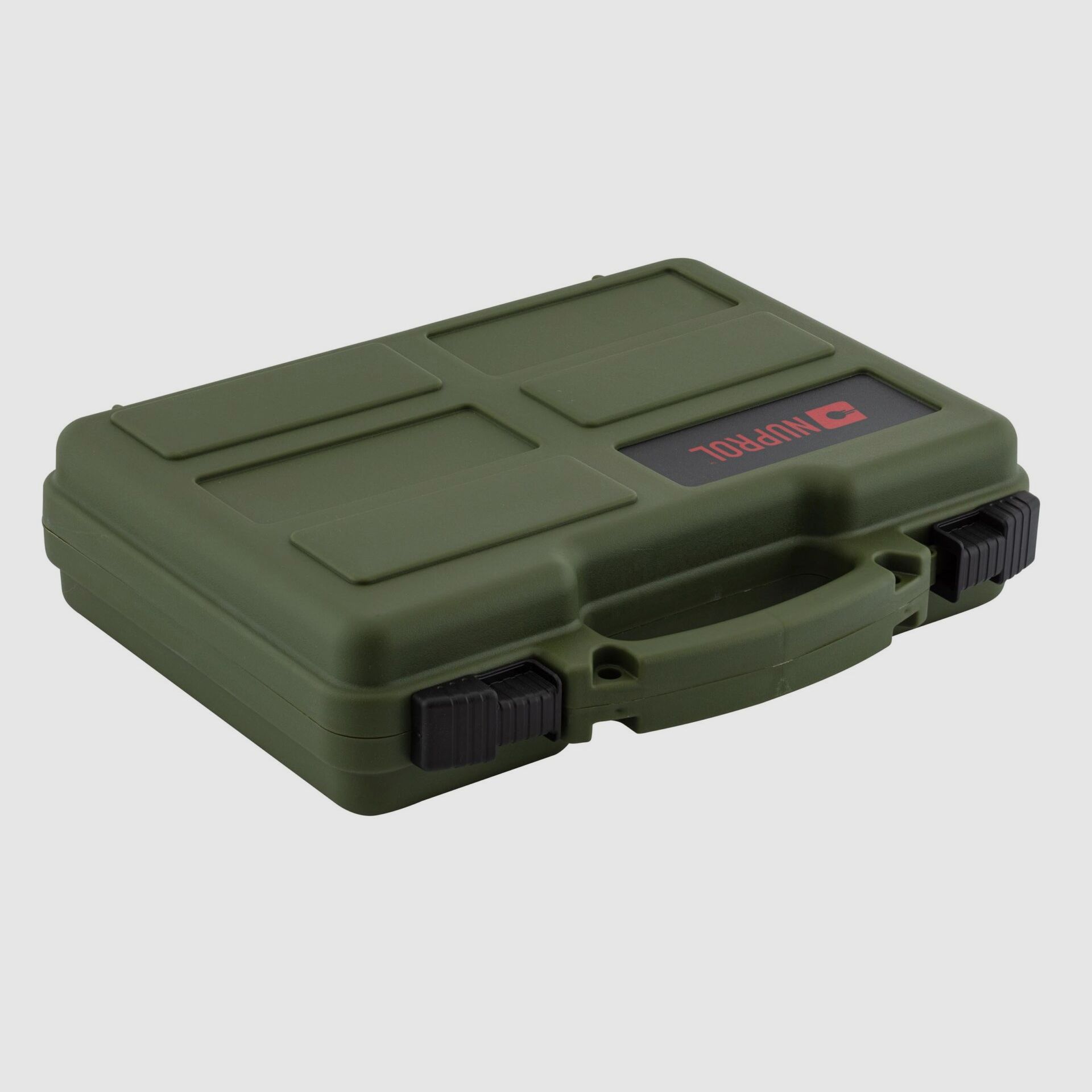 Nuprol Waffenkoffer Pistole Compact Schaum Welle OD Grün, Bild 3 von 3