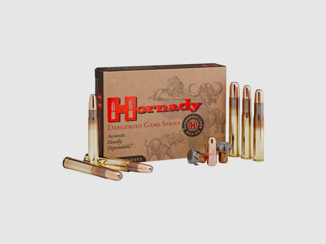 MUNITION – HORNADY – 470 Nitro Express 500 gr DGX® Bonded, Bild 1 von 3