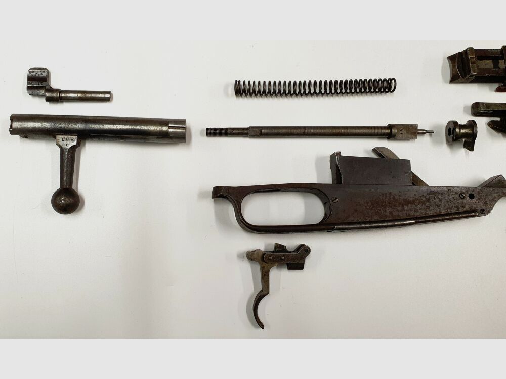 Spandau onderdelen set voor Spandau 1880, geweer 88