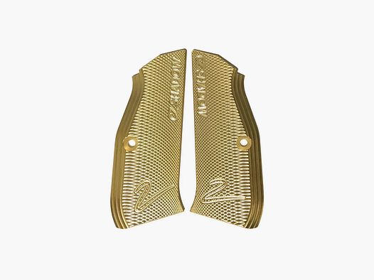 CZ GRIP SCALES BRASS SHADOW 2
