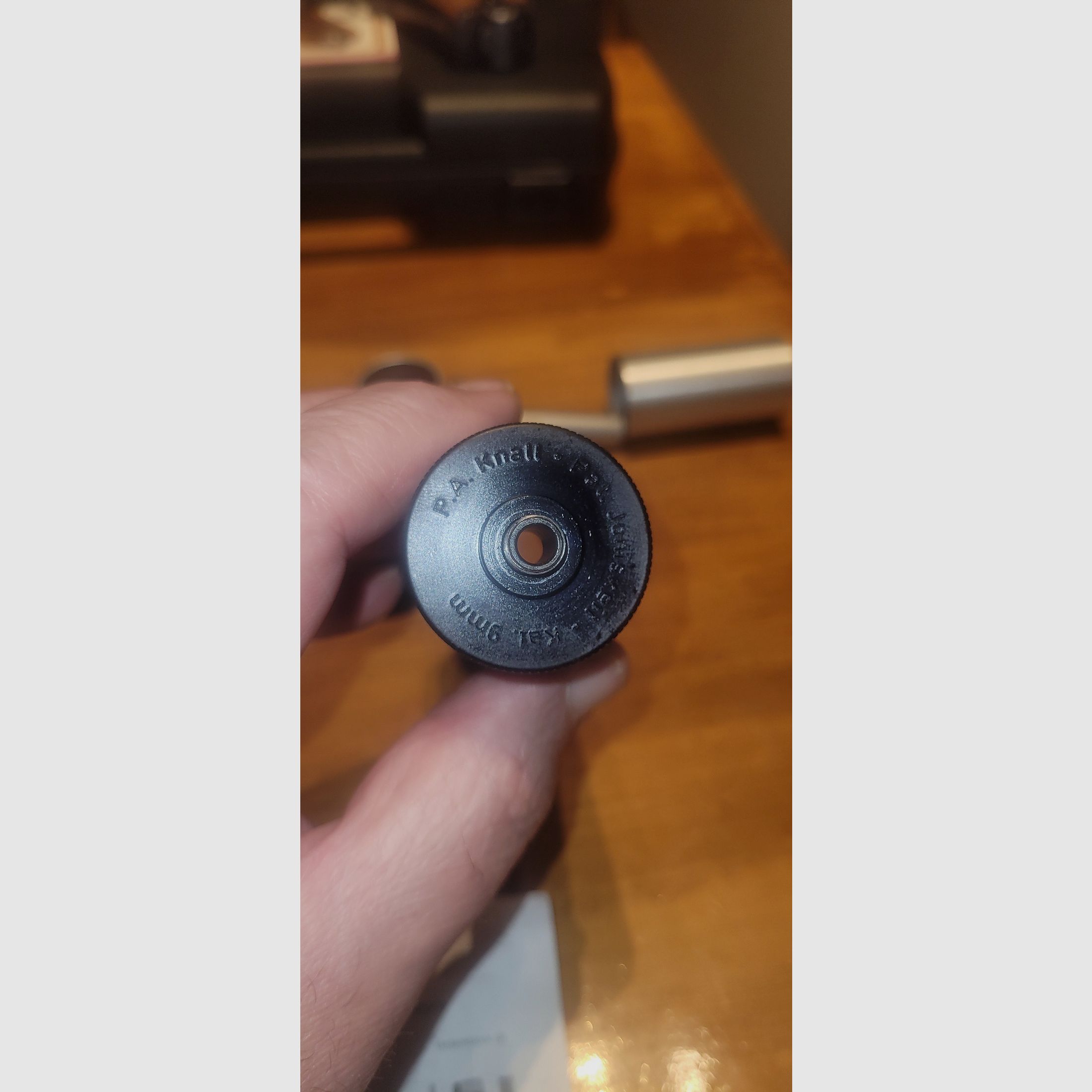 Silencieux Röhm compensateur de sécurité, Cal 9mm P.A.