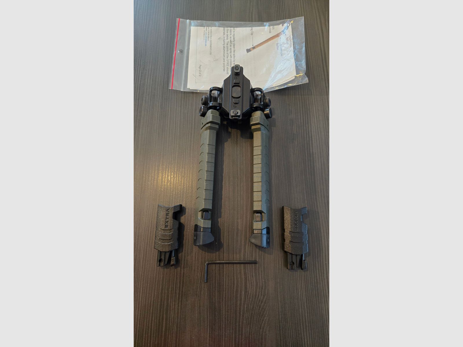 FAB Spike Precision Bipod - Zweibein Olive