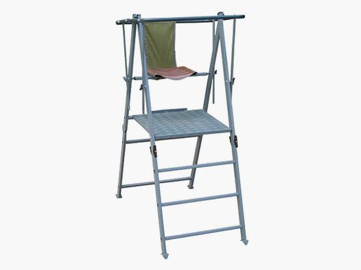 Fritzmann Ansitzstuhl Aluminium 4 Stufen