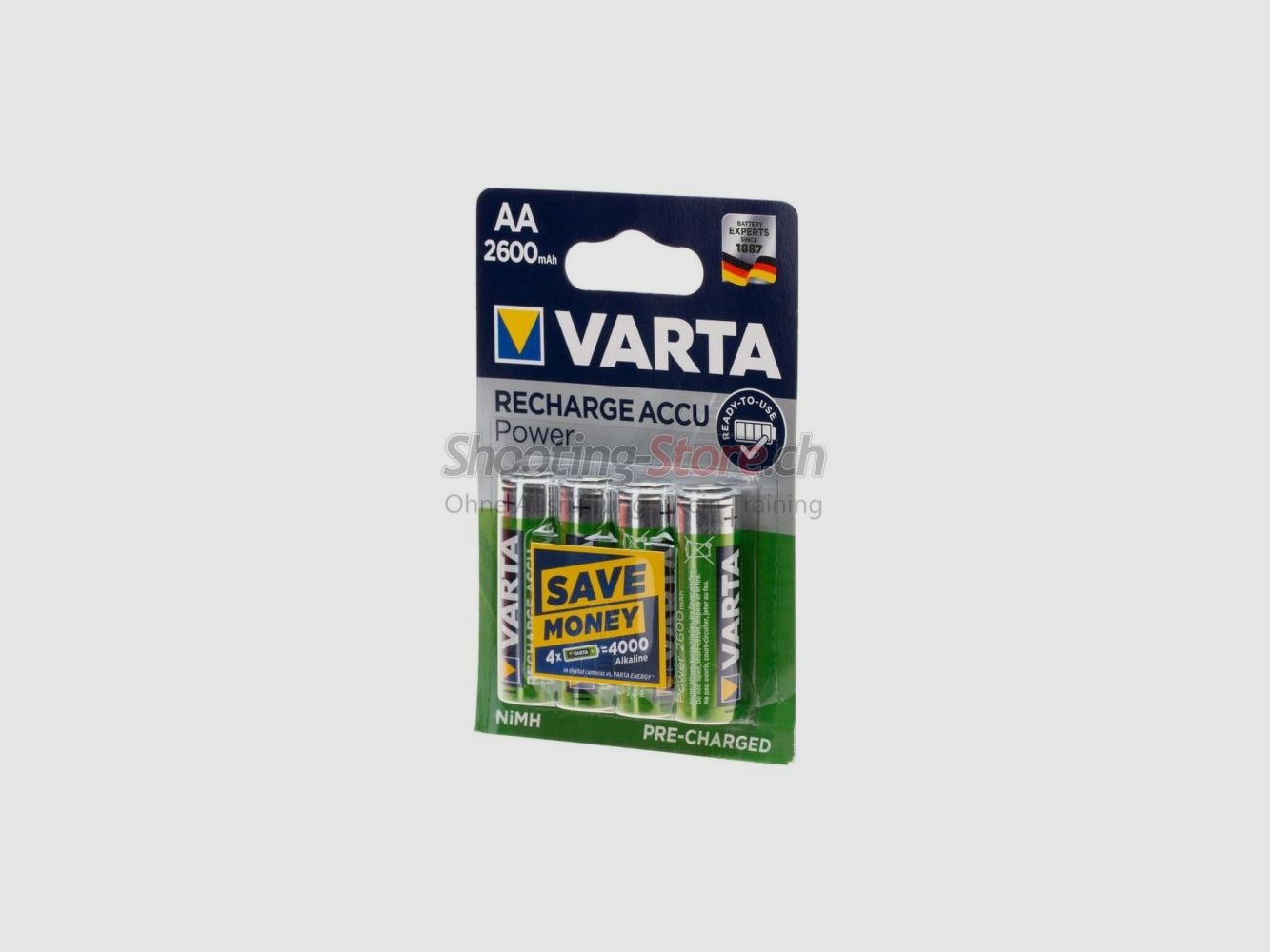 Varta AA Rechargable 2600mAh 4pcs
