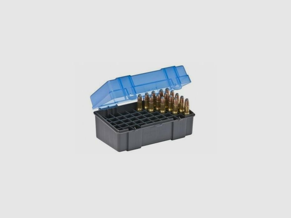 PLANO PUDEŁKO RIFLE AMMO CASES in 50 slot capacities -.22-250 / .250Savage / 30-30 Win / .32 Win / .233, zdjęcie 1 z 2
