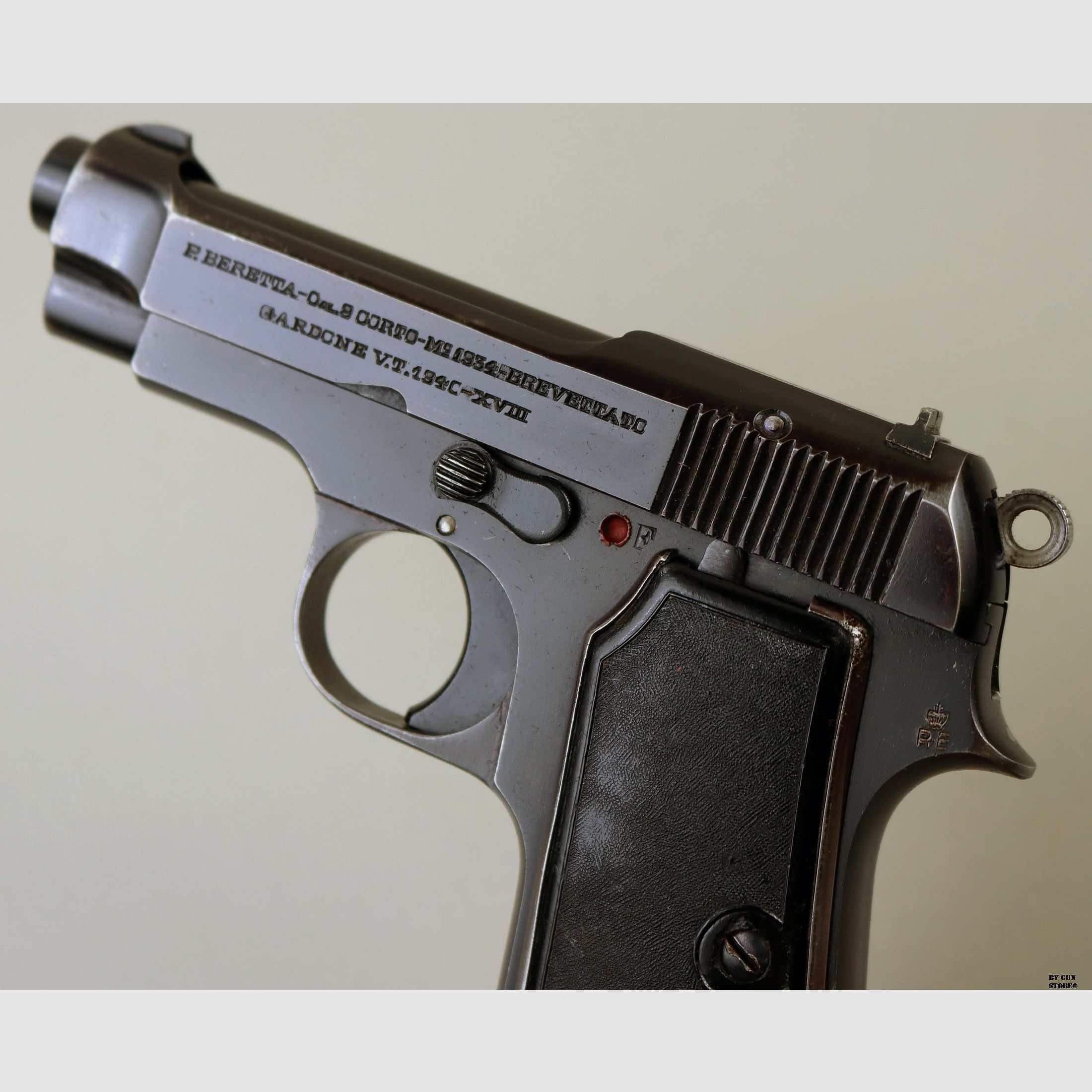 Pistole Beretta mod. 1934 Kal. 9 corto Matr. 824721, Bild 6 von 9