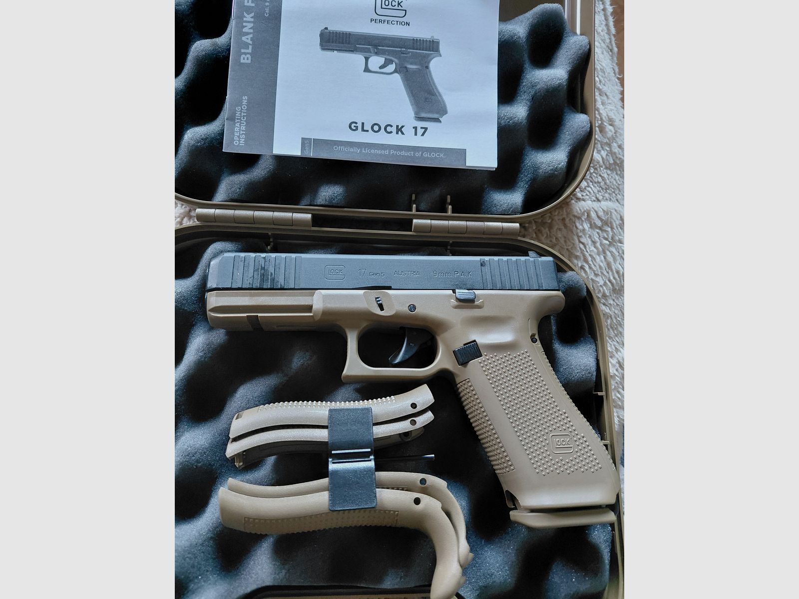 Glock 17 gen5 Schreckschuss-Pistole neu