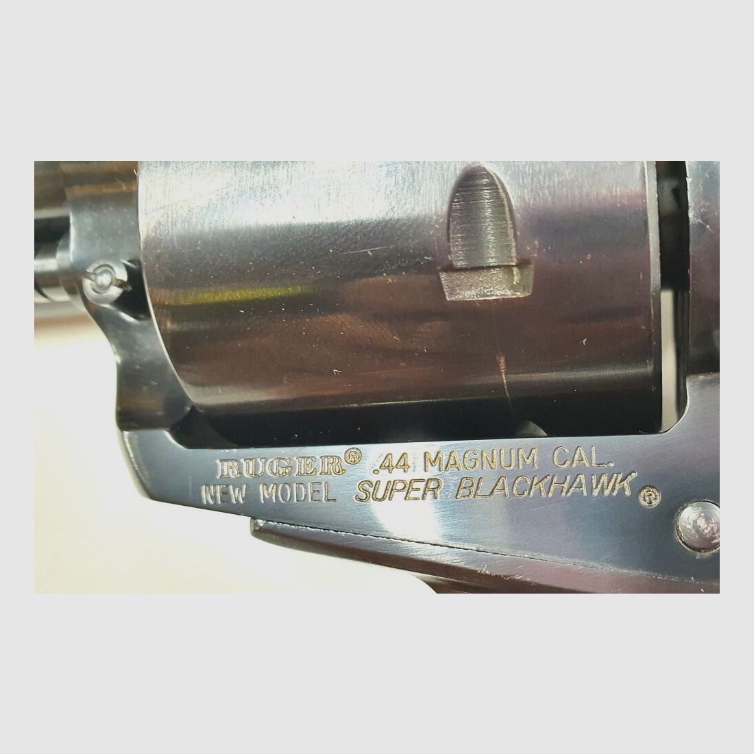 Revólver Ruger Ruger Super Blackhawk Azul .44 Magnum, cañón de 7,5 pulgadas