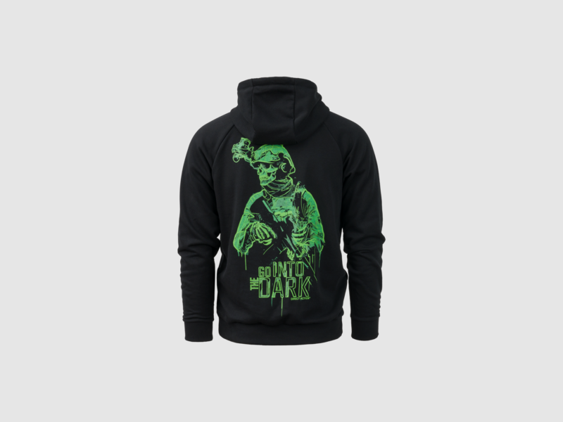 Direct Action Into the dark Sudadera con capucha L, imagen 2 de 2