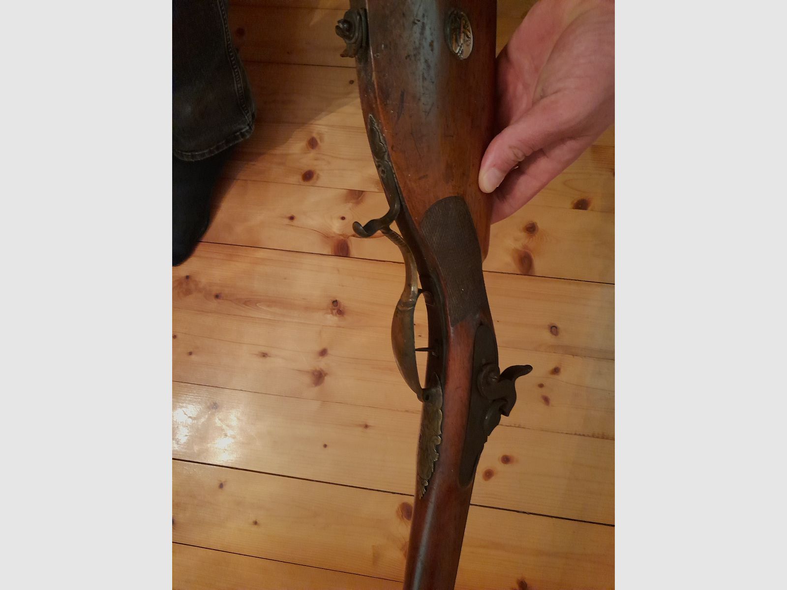 Fusil de chasse à percussion allemand