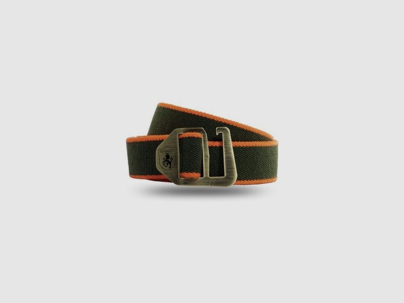 CINTURA TRABALDO ELASTICIZZATA mod. STRETCH mit ORANGEFARBENEN Einsätzen